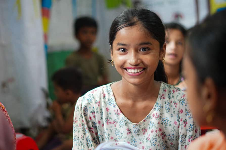6008Learning Against the Odds: Rohingya Refugee Children Dream of a Brighter Future